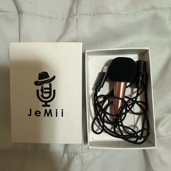 JeMii mini microphone rose gold - Picture 2 of 4